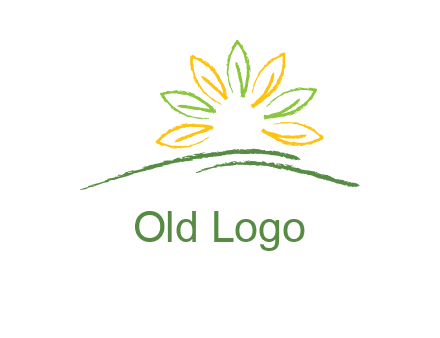 abstract leaf icon