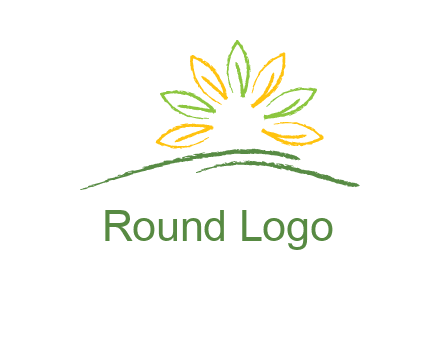 abstract leaf icon