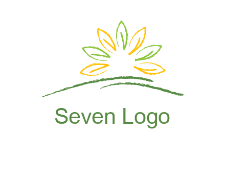 abstract leaf icon