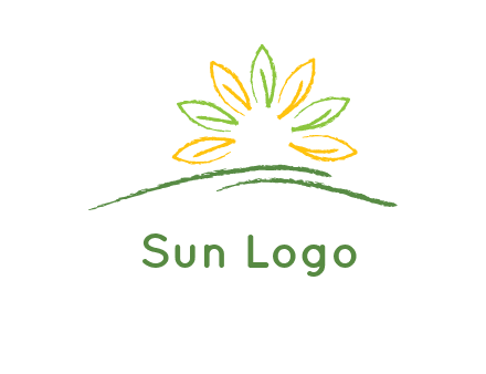 abstract leaf icon