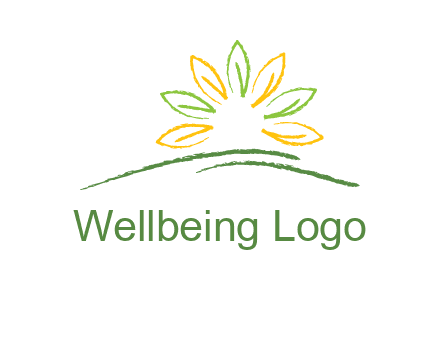 abstract leaf icon