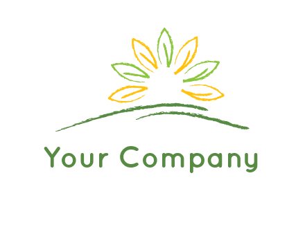 abstract leaf icon