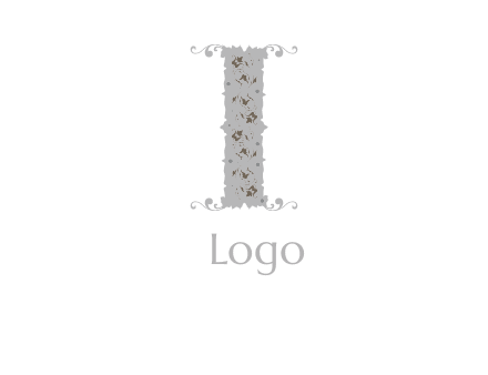 floral column logo