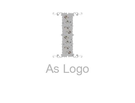 floral column logo
