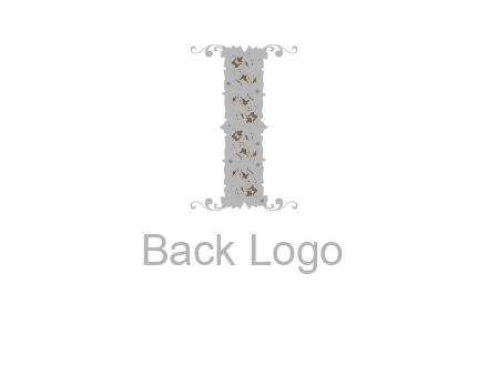 floral column logo