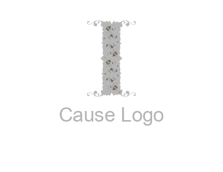 floral column logo