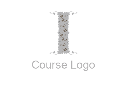 floral column logo