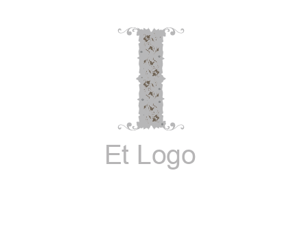 floral column logo