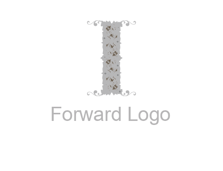 floral column logo