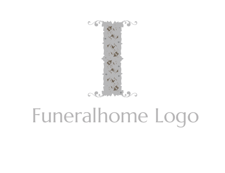 floral column logo