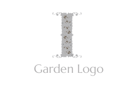 floral column logo