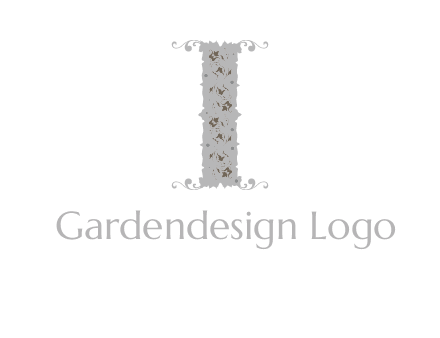 floral column logo