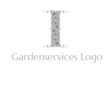 floral column logo