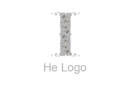 floral column logo