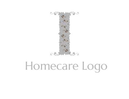 floral column logo