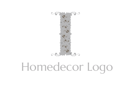 floral column logo