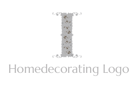 floral column logo