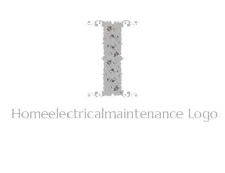 floral column logo