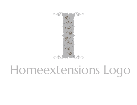 floral column logo
