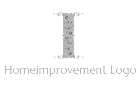 floral column logo