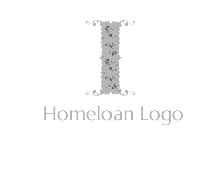 floral column logo