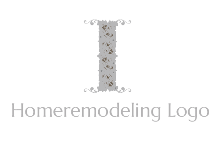 floral column logo