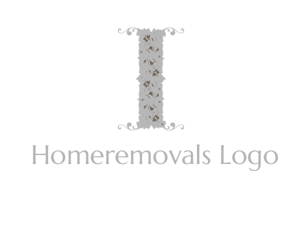 floral column logo