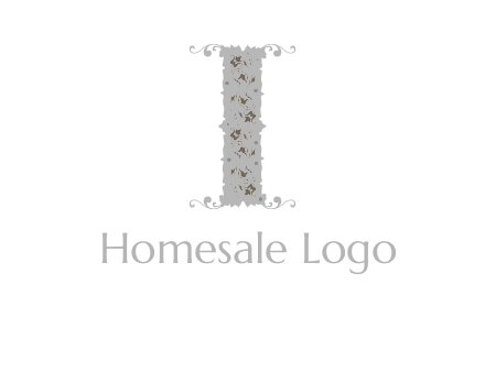 floral column logo
