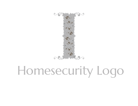 floral column logo