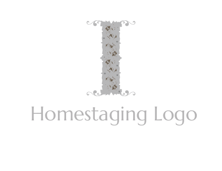 floral column logo