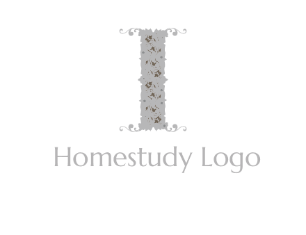 floral column logo