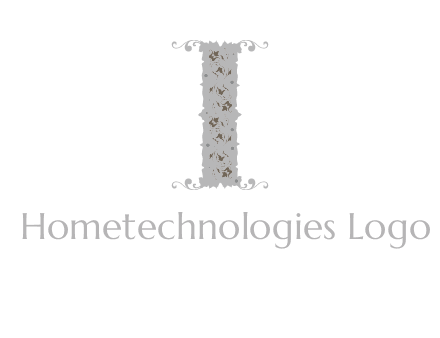 floral column logo