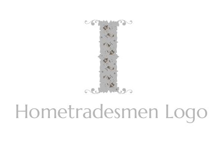 floral column logo