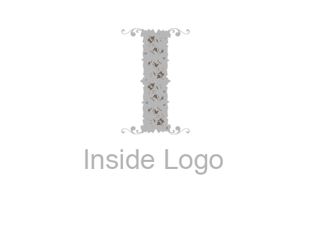 floral column logo