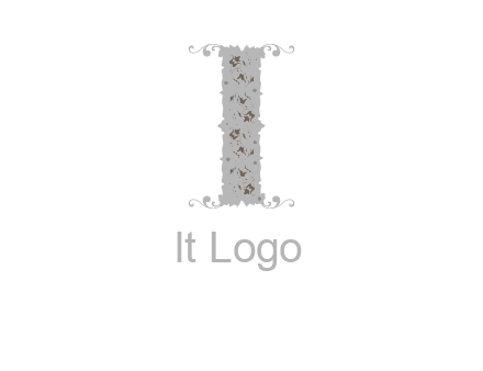 floral column logo