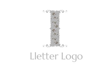 floral column logo
