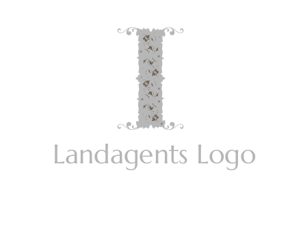 floral column logo
