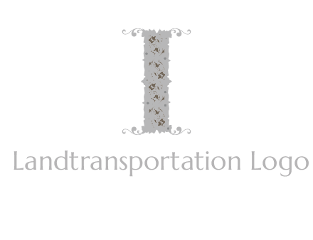 floral column logo