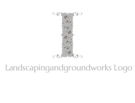 floral column logo
