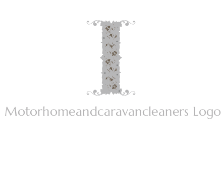 floral column logo