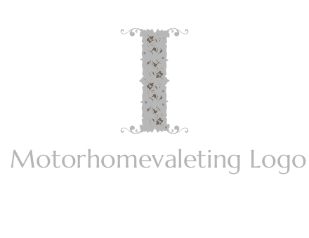 floral column logo