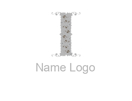 floral column logo