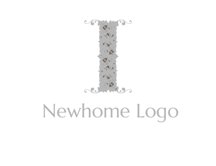 floral column logo
