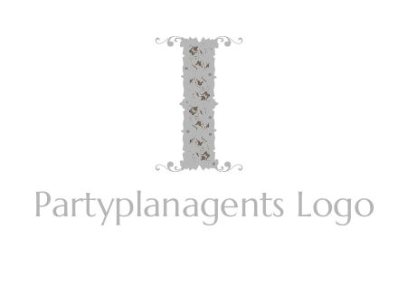 floral column logo