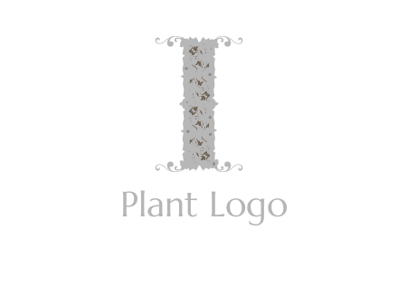 floral column logo