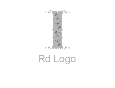 floral column logo