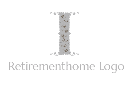 floral column logo