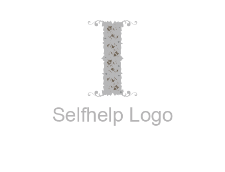 floral column logo