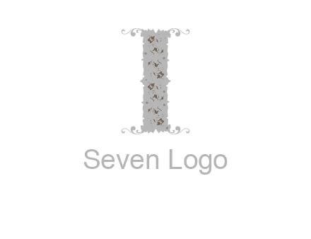 floral column logo