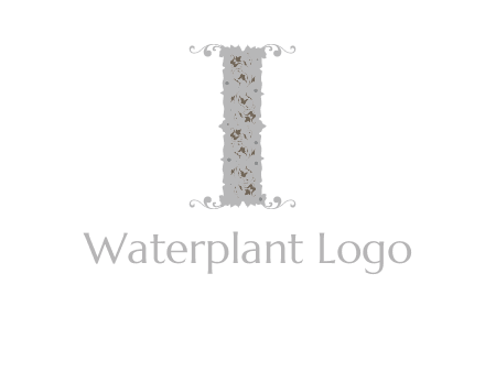 floral column logo